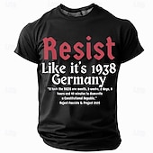 preiswerte Patriotisches T-Shirt für Veteranen-Herren Lustiger Slang T Shirt Kurzarm T-Shirt 3D-Druck Rundhalsausschnitt Rundhals Hemd Mode Täglich Basic Straße Lässig Täglich Schwarz Blau Grün Sommer Frühling Ganzjahres Bekleidung S M L XL XXL
