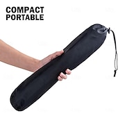 billiga Griller och matlagning utomhus-hopfällbart stativ camping hängande ställ - 4 krokar utomhus köksredskap förvaring bärbar, utomhus camping hopfällbar ställning