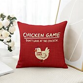 billige Putetrekk-Morsomme dekorative kasteputer trekk 1PC mykt firkantet couch putevinkel putevar soverom stue sofa stol