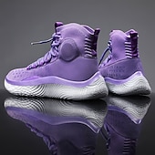 Χαμηλού Κόστους Ανδρικά Sneakers-ανδρικά κόκκινα και λευκά ψηλά αθλητικά παπούτσια μπάσκετ με απορρόφηση κραδασμών – κορυφαία άνεση και ανθεκτικότητα για αθλητικές επιδόσεις