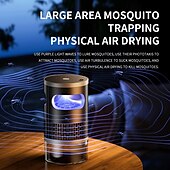 economico Repellenti per zanzare elettrici-Lampada repellente per zanzare USB Dispositivo portatile da esterno Funzione di luce notturna Controllo delle zanzare conveniente