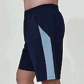 cheap Running Shorts-Men&#039;s Running Shorts Summer Outdoor Regular Fit Quick Dry Breathable Shorts Drawstring Elastic Waist Black Royal Blue Running Camping / Hiking Hunting S M L XL XXL