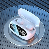 olcso TWS – Valódi vezeték nélküli fejhallgató-Erőteljes basszus valódi vezeték nélküli fülhallgató Bluetooth 5.3 IPX7 vízálló zajcsökkentő fülhallgató
