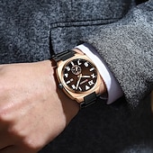economico Orologi al quarzo-Orologio al quarzo CURREN da uomo grande quadrante di lusso orologio da polso business calendario luminoso impermeabile in acciaio inossidabile