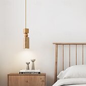 billige Øylys-led pendellampe varmhvit moderne bondehusledning justerbar pendellampe kjøkkenøybelysning til spisestue soverom gang over vask