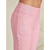 abordables Ropa de golf femenina-Mujer pantalones de golf Rosado morado Azul vaquero Negro Prendas de abajo Ropa de golf para damas Ropa Trajes Ropa Ropa