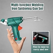 abordables accessoires de forage-Outils de soudage laser industriels à chauffage interne, ensemble de fer à souder multifonction portable, pistolet de soudage portatif 3 en 1 pour le métal, la construction navale, le bricolage