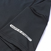 levne Topy-Pánské Dağcı Tişörtü Dağcı Gömleği Krátký rukáv Tričkový Tričko Tričko s krátkým rukávem Tričko Top Venkovní Rychleschnoucí Polyester Tmavě šedá Černá Světle šedá Tělocvična Lezení Kempování a