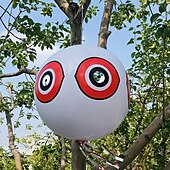 economico Piscine per bambini-1 palloncino repellente per uccelli con occhi spaventosi: un repellente per uccelli senza batteria per colombe, corvi e passeri