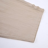 baratos Feriado-Homens Calças Capri Shorts de linho Shorts de verão Shorts de praia Bolso frontal Pregas Perna reta Tecido Conforto Respirável Comprimento da panturrilha Ao ar livre Férias Festa Férias Moda Ajuste