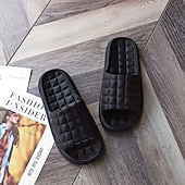 billiga Hemmetofflor-Tofflor för kvinnor inomhus badrum bad halkfria mjuka botten mode hem par sandaler och tofflor män sommar