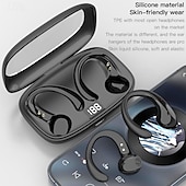 cheap TWS True Wireless Headphones-Wireless Earphones With Charging Box Charging Display Suitable For Smartphones Stereo Earphones With Microphone Long-lasting Battery Life