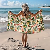 cheap Beach Towel Sets-Printed Beach Towel, Lightweight Quick-Dry Sand-Free Beach Blanket, Ideal for Travel, Pool, and Outdoor Use