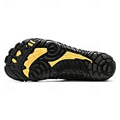 voordelige Herensneakers-Voor heren Sneakers Rivierschoenen Canyoning Casual Dagelijks PU Leder Netstof Ademend Comfortabel Anti-slip Veters Zwart Bruin Groen Zomer Lente