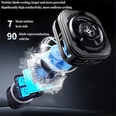 cheap Universal Accessories-SL39 Mobile Phone Cooler Magnetic Back Clip Semiconductor Radiator with Silent Fan for Gaming