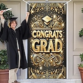 cheap Door Covers-Graduation Door Decorations Door Covers Door Tapestry Door Curtain Decoration Backdrop Indoor/Outdoor Door Banner for Front Door School Office