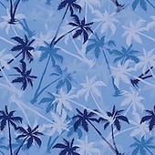 billiga Tropiska växter och blommor-Herr Kokosnötsträd Gradientfärg Tropiska växter Badshorts Boardshorts Medium Midja Hawaiisk Strandsemester Sidfickor Mesh foder Elastisk dragsko i midjan Designer Kläder