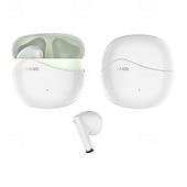 お買い得  ビジネスヘッドセット-モバイルデバイス向けのエルゴノミックデザインとステレオサラウンドサウンドを備えたハンズフリーインイヤーBluetooth 5.3ヘッドセット