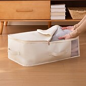 お買い得  衣類収納用品-寝具やキルト用のオックスフォード生地の衣類収納バッグ、ジッパーとハンドル付きの折りたたみ式大容量オーガナイザーバッグ、クローゼットや旅行用の引っ越し荷物梱包バッグ