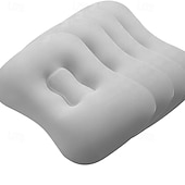 abordables Actividad al Aire Libre-Cama inflable multiambiente para acampar, cojín inflable para exteriores, cama inflable para coche, habitación, colchón para caravana, SUV, cama inflable de respaldo, cómoda y fácil de limpiar.