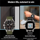 abordables Montres connectées-GT45 Montre intelligente 1.6 pouce Smartwatch Montre Connectée Bluetooth Rappel d&#039;appel Contrôle de l&#039;Activité Rappel sédentaire Compatible avec Smartphone Femmes Hommes Rappel de Message Podomètre