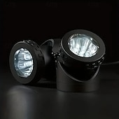 ieftine Spoturi exterioare-reflector solar cu LED IP65 proof 1/2/3 capete proiector subacvatic pentru piscină grădină gazon pădure iaz calea decor peisaj