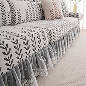 economico Copridivano-1 federa elasticizzata per cuscino divano, universale, in morbido pile polare jacquard, facile da pulire &amp;durevole