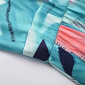 economico Abiti Floreali Stampati-Per donna Abito Midi Abito Estivo Abito Sottoveste Abito Boho Moda Moderno Quotidiano Spiaggia Weekend Vestibilità regolare Floreale Senza Maniche Scollo a V blu acqua Nero Rosa Arancione Estate
