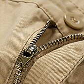 economico Classico-Per uomo Pantaloncini cargo Shorts Pantaloncini Estivi Bottoni Tasca con cerniera Tasche Multiple Semplice Comodità Indossabile Lunghezza al ginocchio All&#039;aperto Sport Quotidiano Moda Casual Nero Blu
