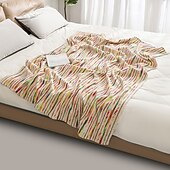お買い得  ブランケット＆毛布-冷却ブランケット、暑がりの人のための涼しい夏用ブランケット、オールシーズン使える柔らかく快適な軽量ブランケット