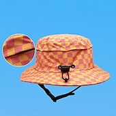 economico cappelli da casa-Cappello da pescatore estivo per surf cappello protettivo dal sole per uomini e donne cappello da escursionismo copertura facciale esterna cappello da sole anti-ultravioletti