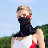 billige Hjemmeslitasje-Farge Solkrem Maske Kvinner Is Silke Uv Beskyttelse Nakke Og Øye Beskyttelse Pustende Full Ansikts Solkrem Maske Kjøring Og Sykling