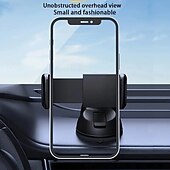 cheap Car Holder-Free Rotating Car Phone Holder Adjustable Horizontal And Vertical Strong Vacuum Adsorption Car Gps Navigation Bracket Suitable For All Compatible Cell Phones