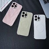 economico Cover per iPhone-telefono Custodia Per iPhone 16 15 14 Pro Max Plus 13 12 Pro Max Copertura Posteriore Custodia ad adsorbimento magnetico Supporta la Ricarica Wireless Resistente agli urti Gradiente di Colore PC