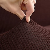 billiga Futon soffa-jacquardtyg armlöst bäddsoffa överdrag slipcovers stretchskydd elastiskt bänkskydd