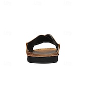 preiswerte Urlaubsandalen-Braune Herren-Sandalen mit Kreuzriemen aus Kunstleder – bequeme Schlupfsandalen mit hochwertiger Lederkonstruktion und verstellbarer Passform, ideal für entspannten Sommerlook und Outdoor-Abenteuer