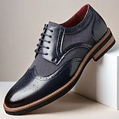 abordables Officiel-Chaussures derby brogue en similicuir beige pour homme – des chaussures de bal sophistiquées pour des célébrations élégantes