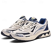 Χαμηλού Κόστους Ανδρικά Sneakers-ανδρικά αθλητικά παπούτσια τρεξίματος λευκά και πορτοκαλί με ελαφρύ πλέγμα – ευέλικτα αθλητικά παπούτσια για μπάσκετ και καθημερινή χρήση