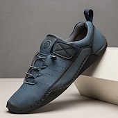 preiswerte Sneaker für Herren-Braune Casual-Sneaker für Herren – vielseitige Schlupfschuhe aus weichem Leder für Komfort im Alltag