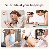 Χαμηλού Κόστους Smartwatch-Γυναικείο μοντέρνο έξυπνο ρολόι με οθόνη 1,75 ιντσών για γυναίκες, bluetooth call 100watch, γυναικεία έξυπνα ρολόγια γυμναστικής, diy dials για ios android