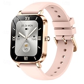 Χαμηλού Κόστους Smartwatch-Γυναικείο μοντέρνο έξυπνο ρολόι με οθόνη 1,75 ιντσών για γυναίκες, bluetooth call 100watch, γυναικεία έξυπνα ρολόγια γυμναστικής, diy dials για ios android
