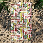 cheap Beach Towel Sets-Printed Beach Towel, Lightweight Quick-Dry Sand-Free Beach Blanket, Ideal for Travel, Pool, and Outdoor Use