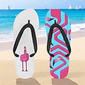 お買い得  グラフィックプリントシューズ-グースデザインとロープ柄のメンズビーチサンダル - ビーチや夏のアクティビティにリラックスしたビーチスタイルを演出します。