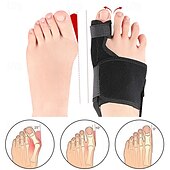 Χαμηλού Κόστους Διορθωτής Bunion-ξεχωριστό προστατευτικό μανίκι για απαγωγή μεγάλου ποδιού και διαχωριστικό δακτύλων προσαγωγής για περπάτημα κινητό προστατευτικό μεγάλου δακτύλου