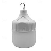 cheap Flashlights &amp; Camping Lights-LED Emergency Light Bulb 3600mAH Battery USB Rechargeable 5 Lighting Modes Energy-Saving Lamp with  Hook for Outdoor Picnic Camping Tent Night Market 200W
