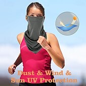 billiga Hemma kläder-Sol UV-skydd Ansiktsmask Nackgaiter Vindskyddande Scarf Solskydd Andningsbar Bandana Balaclava för Sport Utomhus