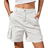 economico Pantaloni e pantaloncini-Per donna Shorts da corsa Shorts Cargo Shorts da escursionismo Esterno Vestibilità regolare Asciugatura Rapida Pantaloncini Elastico in vita Grigio scuro Nero Caccia Arrampicata Corsa S M L XL XXL