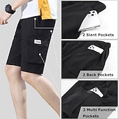 economico Classico-Per uomo Pantaloncini cargo Pantaloncini mimetici Shorts Pantaloncini Estivi Coulisse Elastico in vita Multi-tasche Semplice Mimetico Comodità Indossabile Lunghezza al ginocchio All&#039;aperto Sport