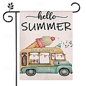 cheap Garden Flags, Banner-Flag 12 x 18 Inch Yard Flags, Summer Small Garden Flags for Outside, Outdoor Flags, Holiday Garden Flags