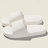billiga Hemmetofflor-Tofflor moln slides för kvinnor och män duschtofflor badrumsandaler extremt bekväma vadderade tjocka sulor